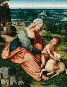 Quentin Matsys Madonna and Child with the Lamb. USA oil painting artist